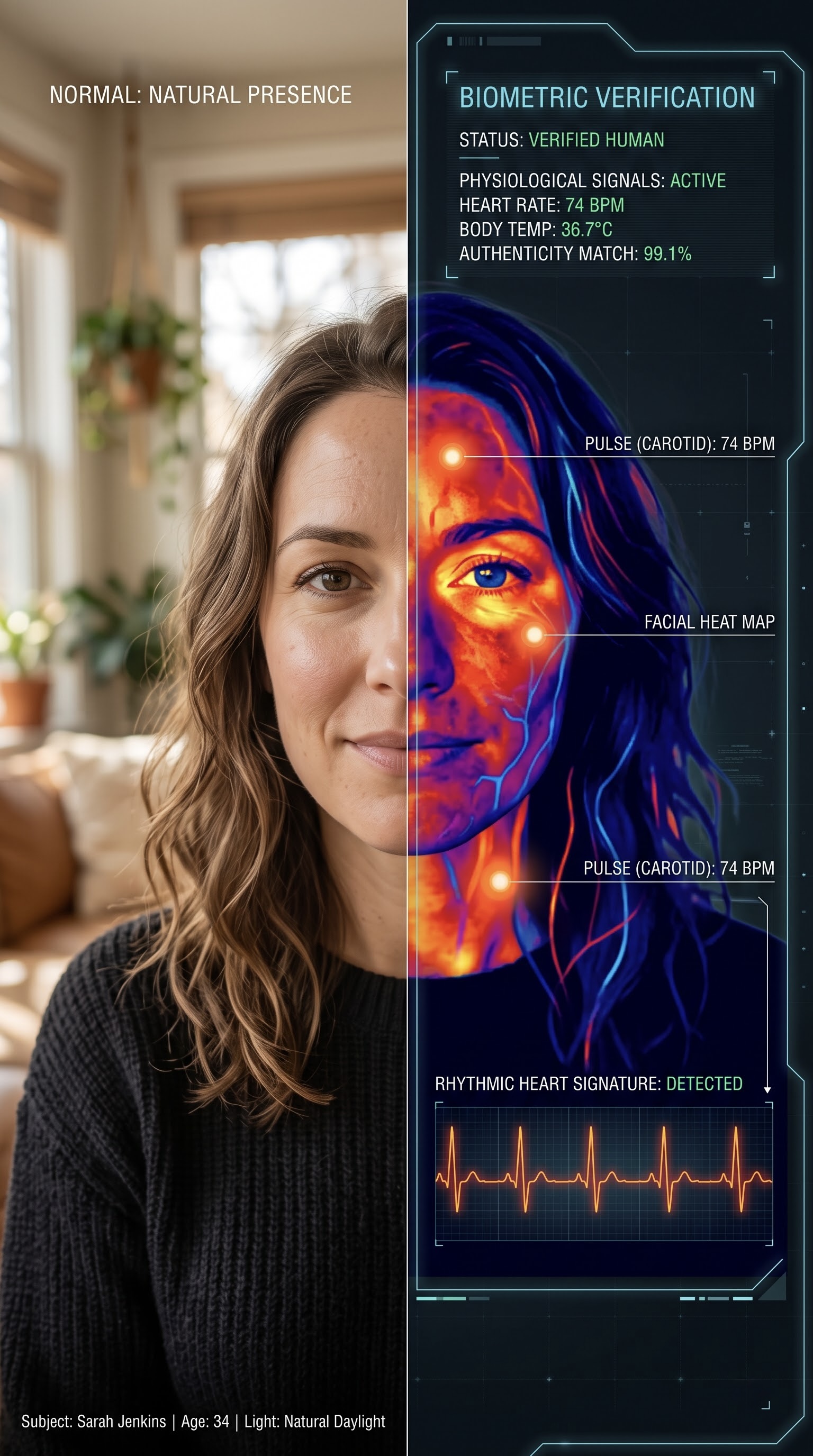 Verifying human presence and liveness proof